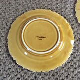 Series of 7 dessert plates