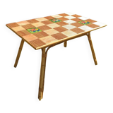 Vintage rattan table