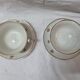 Duo luncheon cups porcelain of Limoges