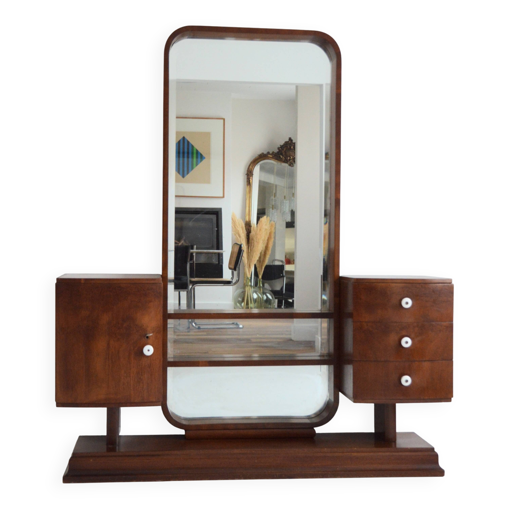 Art Deco dressing table, hall furniture, 1930s