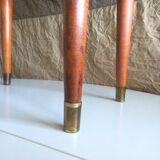 French vintage bedside revisited in black mast 60