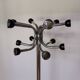 Vintage 1960s chrome parrot coat rack
