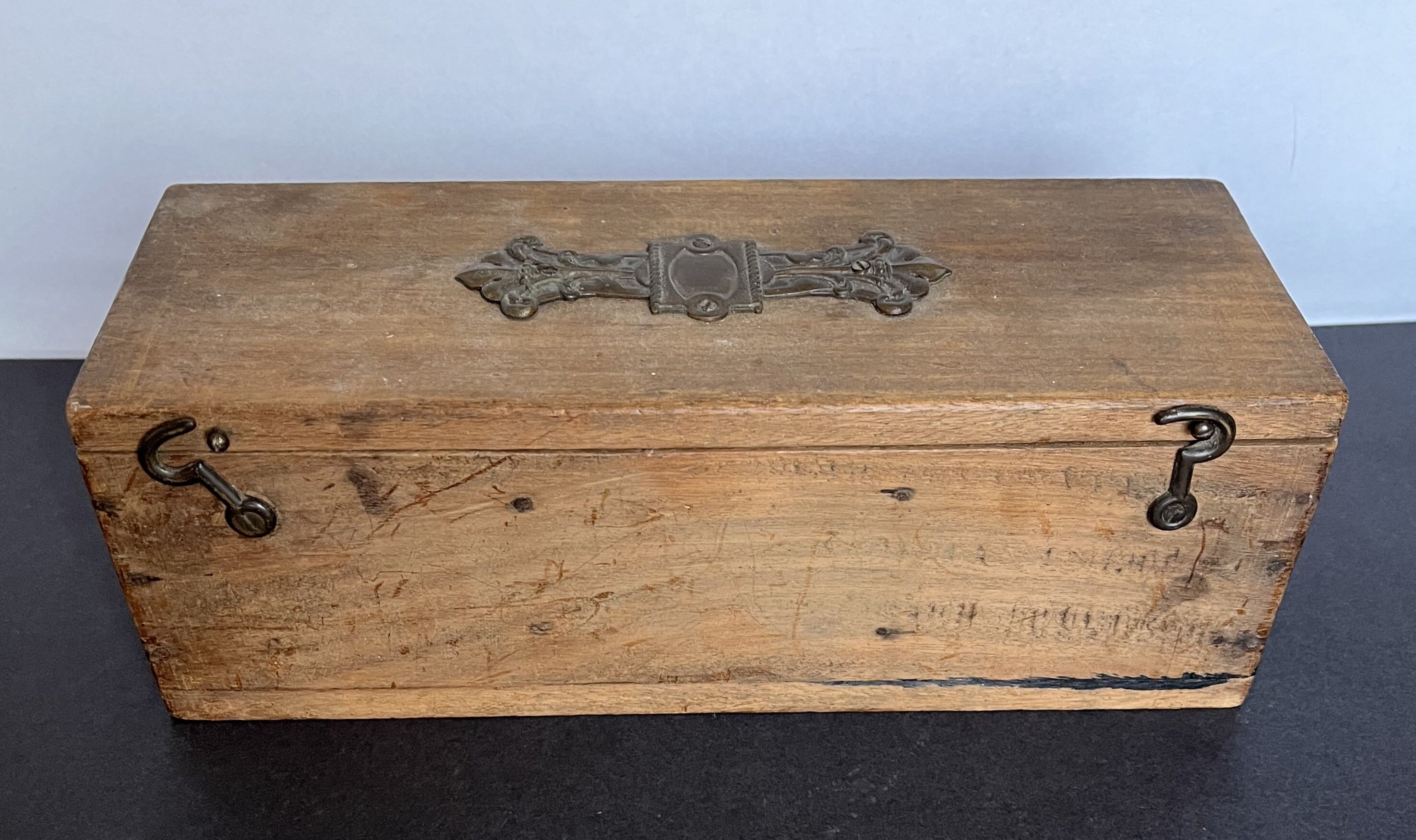 Coffret en bois vintage