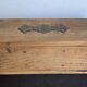 Coffret en bois vintage
