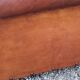 Leather club armchair back mustache from the 30s