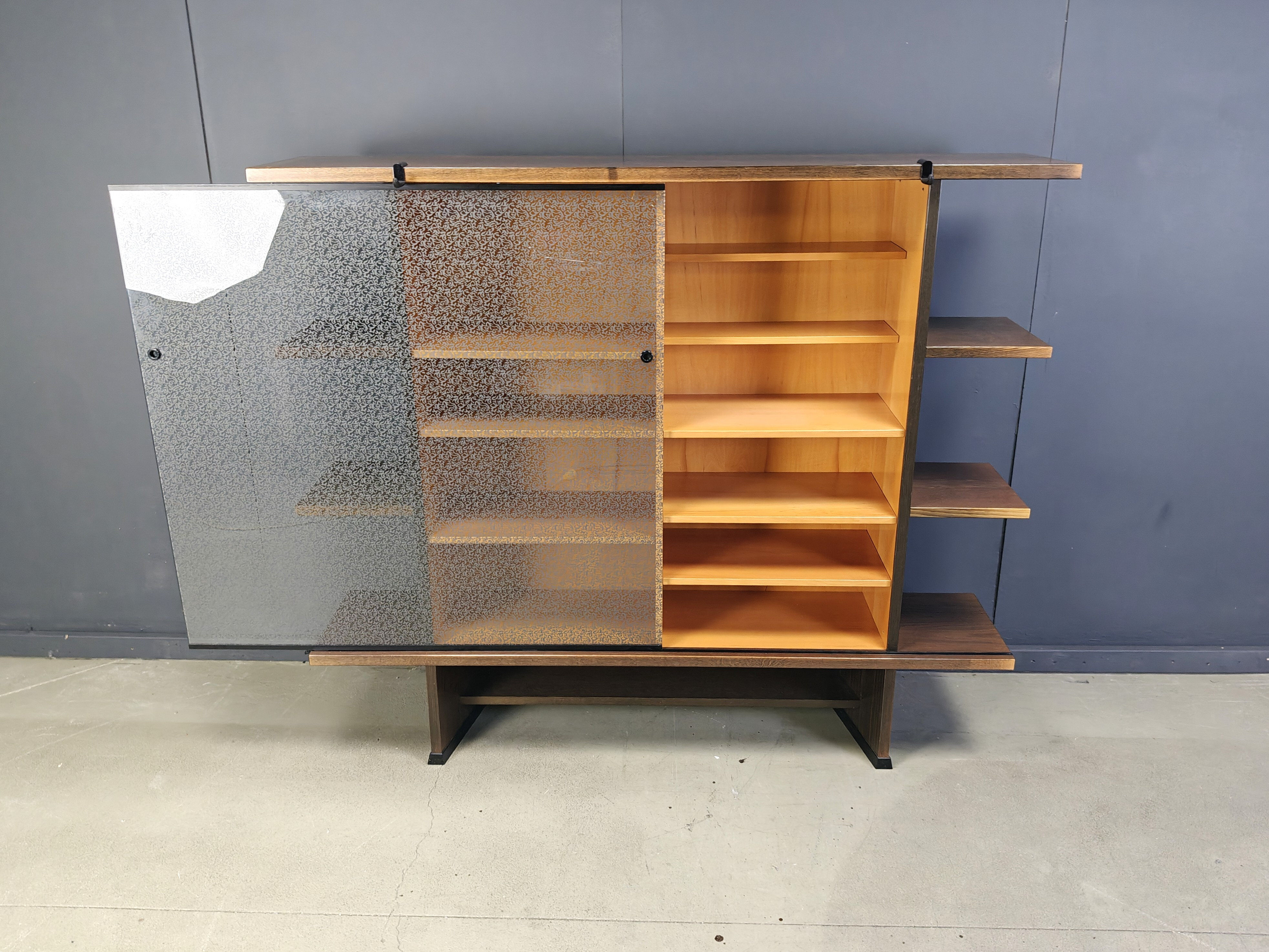 Angle cabinet by Francesco Binfare for Cassina, 1980