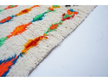Colorful Berber carpet 245x140cm