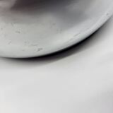 Paire de lampes boule, à poser en inox chromé Vintage