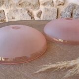 Antique glass lampshade