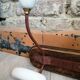 Porcelain wood coat holder