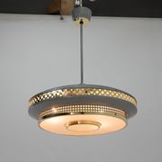 Suspension en métal de l’ère spatiale par Ludib Bratislava, Tchécoslovaquie, années 1960