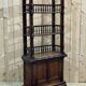 Late 19th century fir bookcase