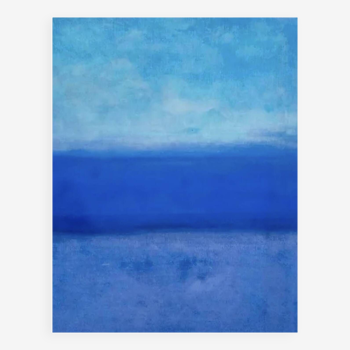 Blue Abstract Painting