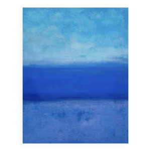 Tableau abstrait Bleu