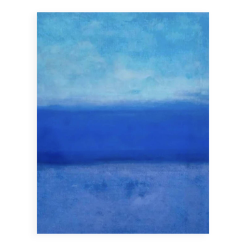 Tableau Abstrait Bleu