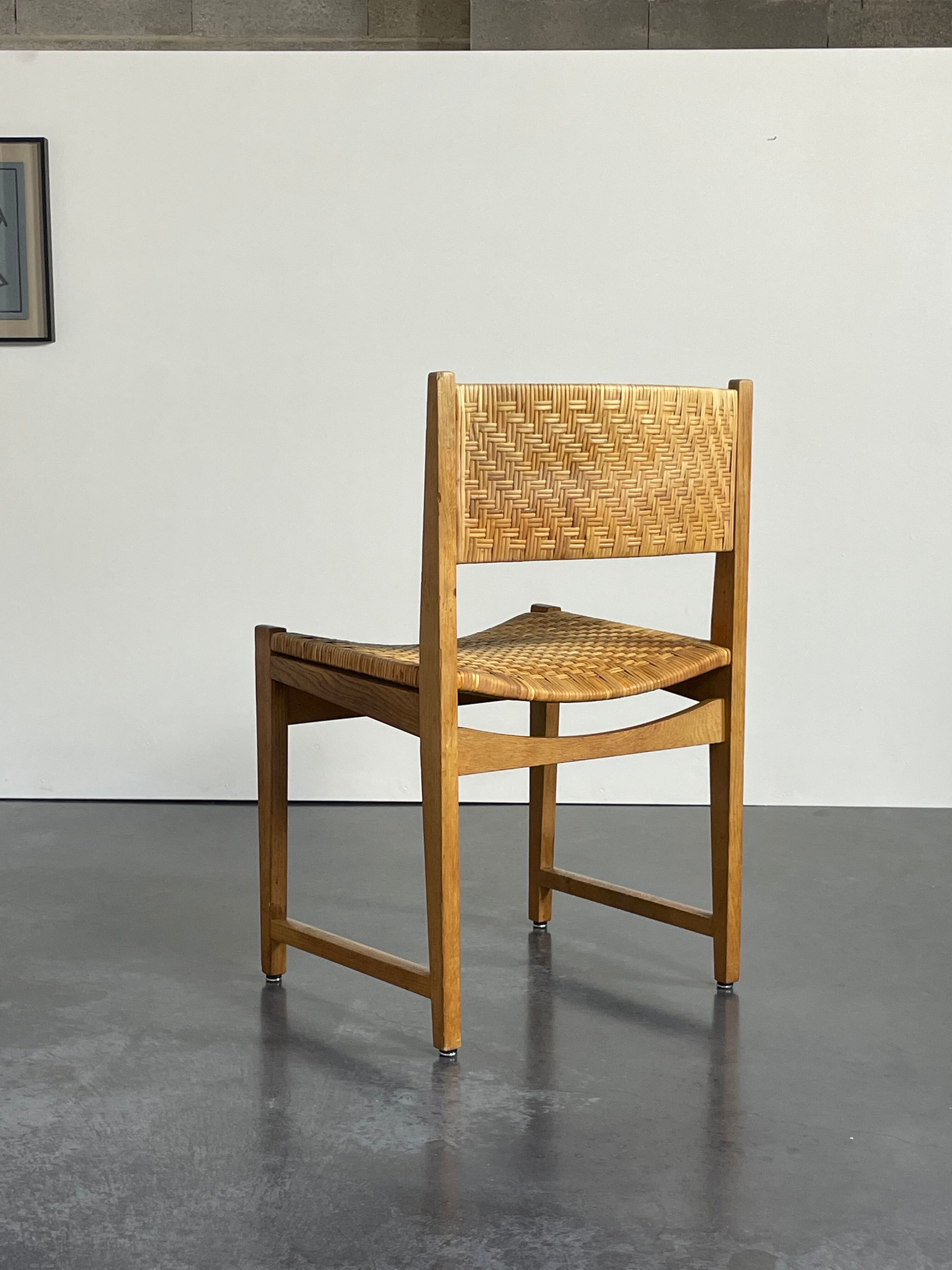 Set of four Danish dining chairs by Hvidt & Molgaard