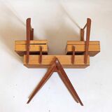Little worker with compass feet from the 1960s Height 41 cm