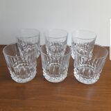 Lot of 6 whiskey glasses