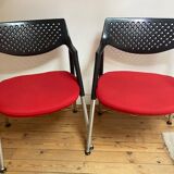 Set of two Vitra armchairs