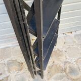 Old wooden workshop stepladder