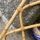 Rattan coat rack from the 70s