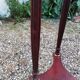 Antique Louis XVI style side table with marble top