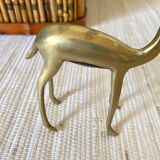 Antelope in gilded brass
