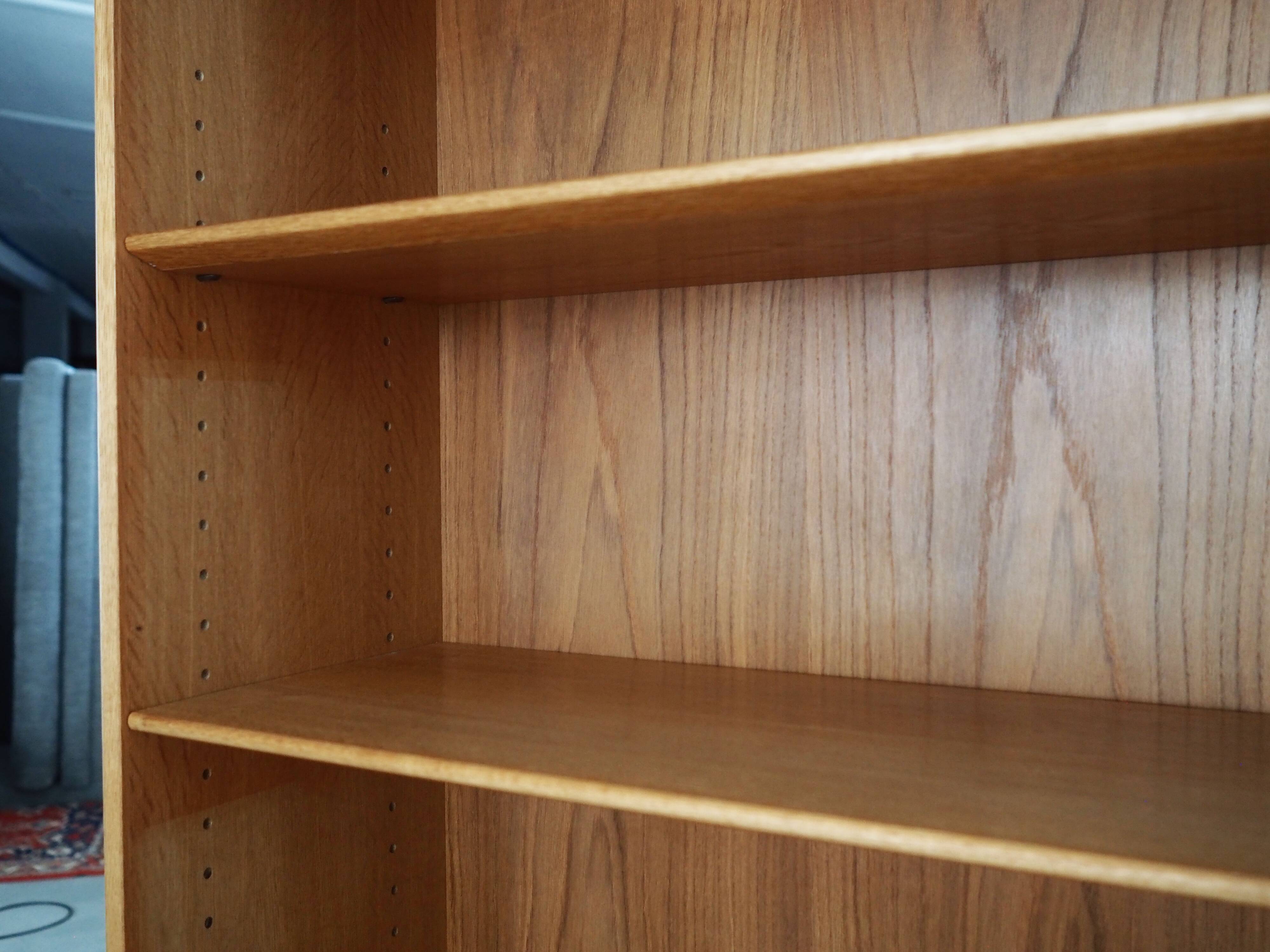 Ash bookcase, Danish design, 1960s, designer: Børge Mogensen