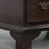 Subtle English Antique Oak Chest from the 18th Century