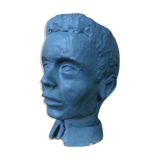 Terracotta head of a young boy