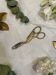 Vintage stork sugar tongs