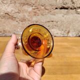 Suite of 6 wine glasses 70s