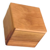 Table basse design verre et bois