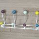 Modern Sputnik Wall Coat/Hat Rack – Space Age Colorful Wall Hanger 5540