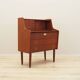 Teak secretary, Danish design, 1970s, production: Denmark