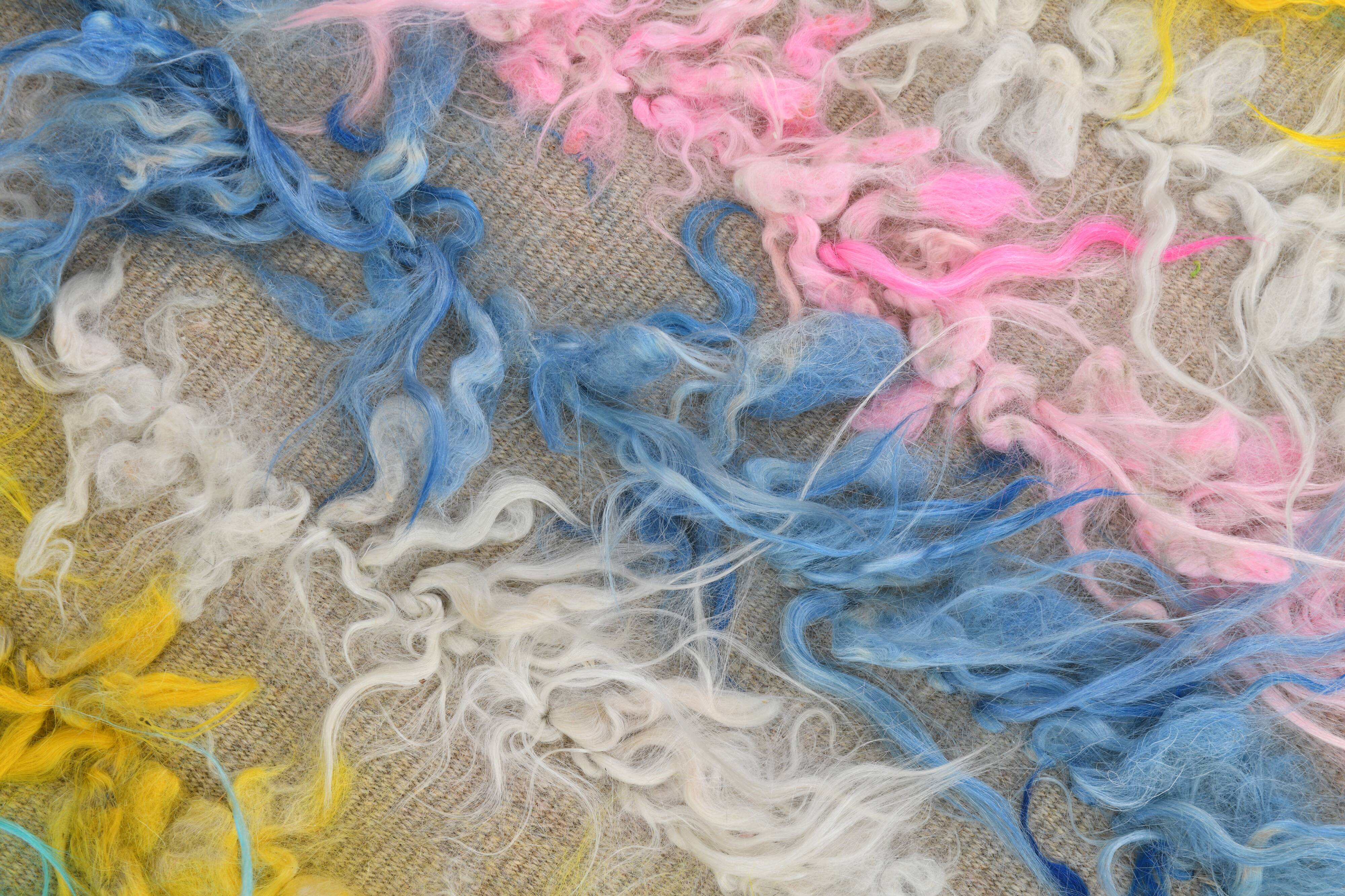 3x10 Pink & Blue Kilim Runner Rug, 94x294Cm