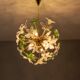 Sculptural Floral Glass Chandelier, Czechoslovakia, 1970s–1980s