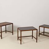 Ensemble de tables gigognes en teck de Kurt Østervig, Danemark, années 1960