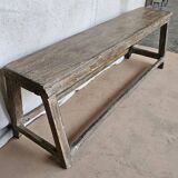 Old burmese teak bench