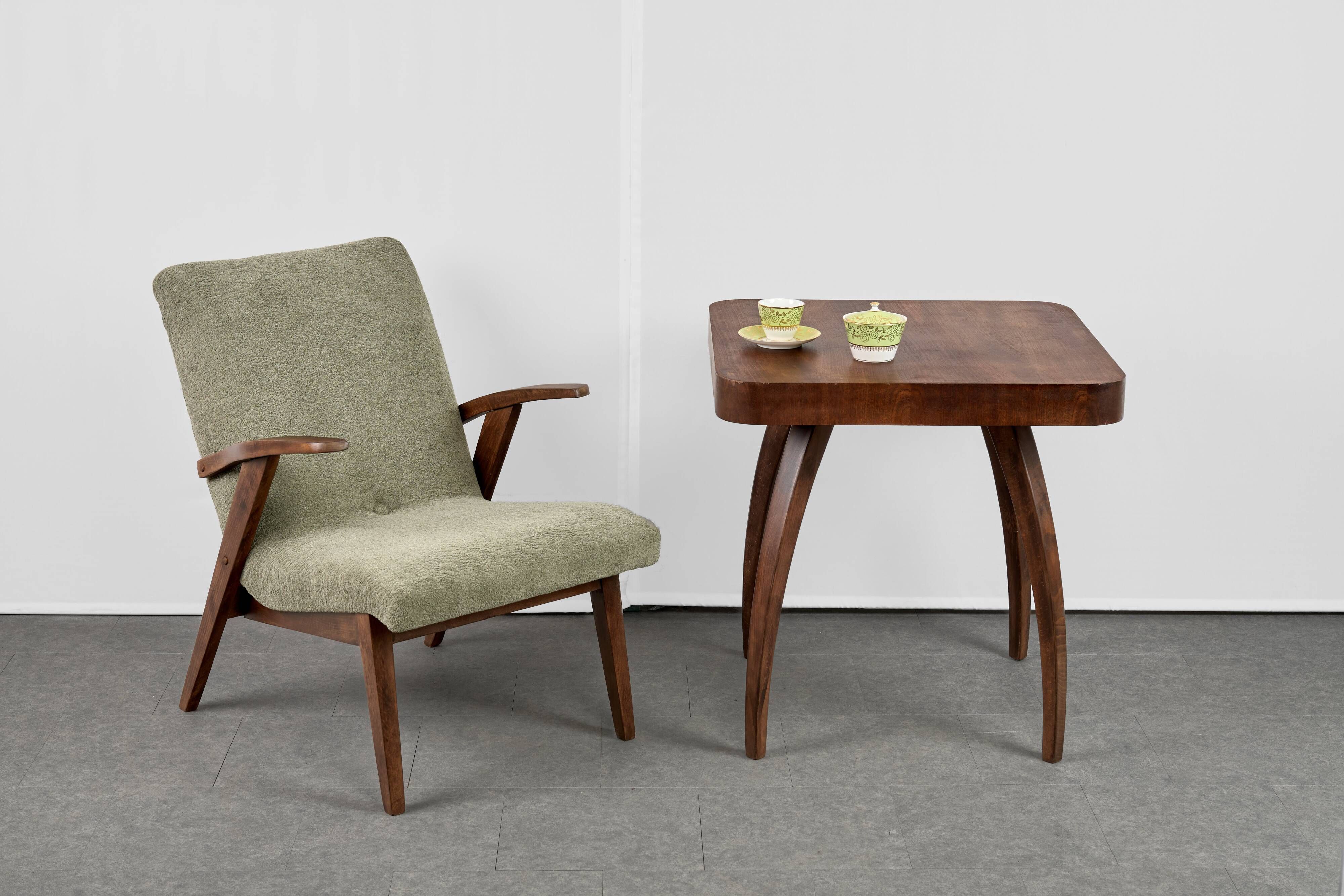 Iconic Armchair by Mieczysław Puchała, 1960s, Poland