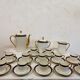 Porcelain coffee service raynaud & cie limoges