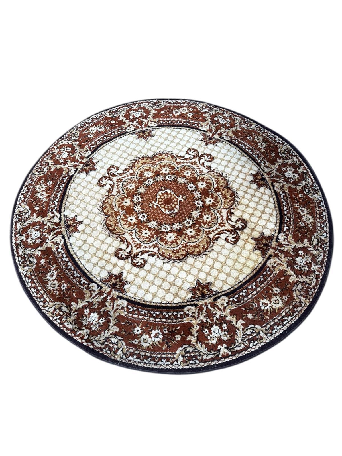 Oriental style round rug 170cm