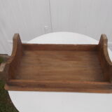 Wooden stool footrest