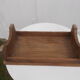 Wooden stool footrest