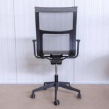 ICF una plus armchair in gray/black mesh