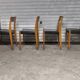 4 vintage Scandinavian teak chairs from the 1970s, Svegards Markaryd.
