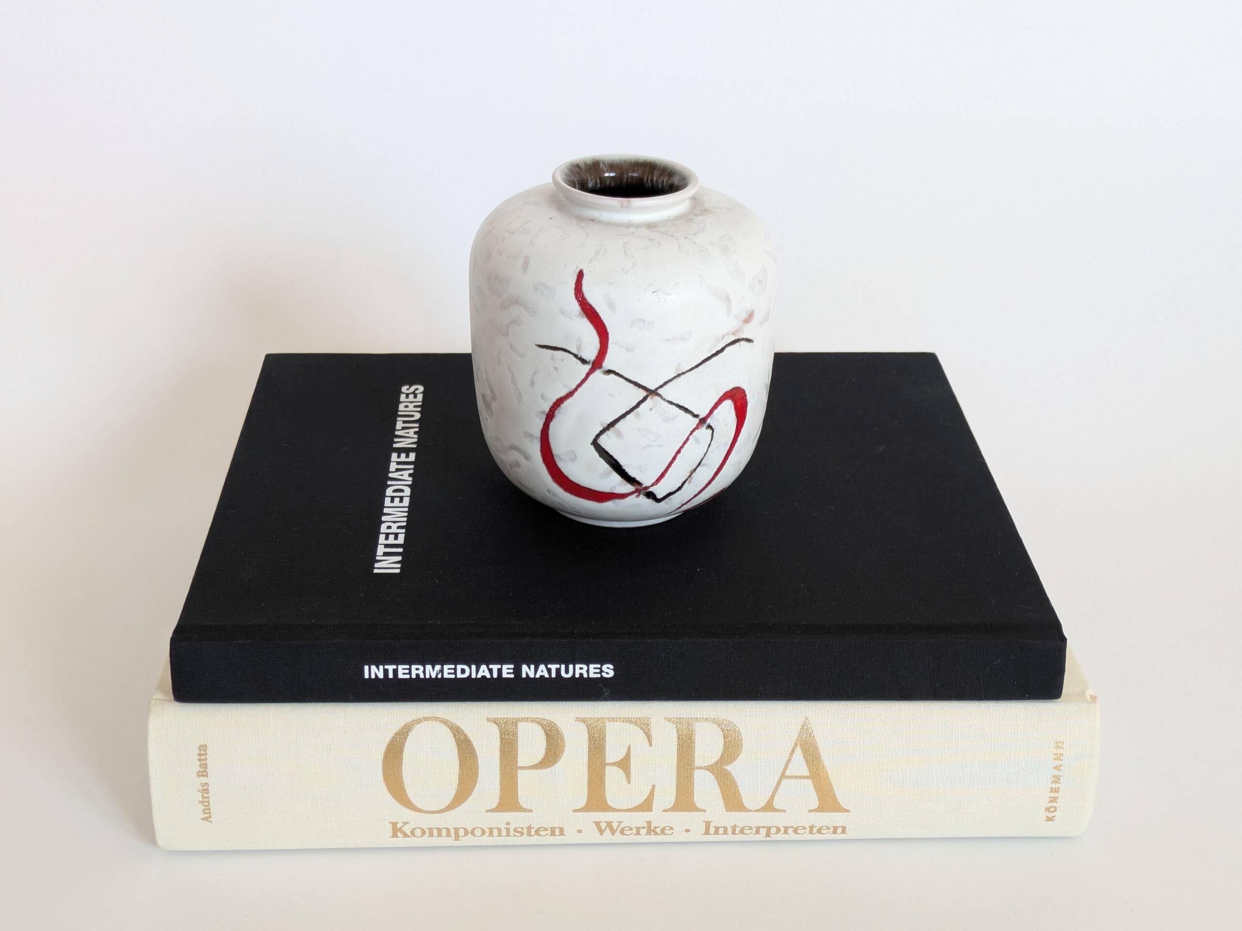 Vintage Carstens Tönnieshof "Attika" round vase, 1960s