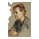 Tableau study Pastel Ed. Pannetier (1884-1965) Portrait