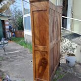 Louis Philippe blond walnut bookcase