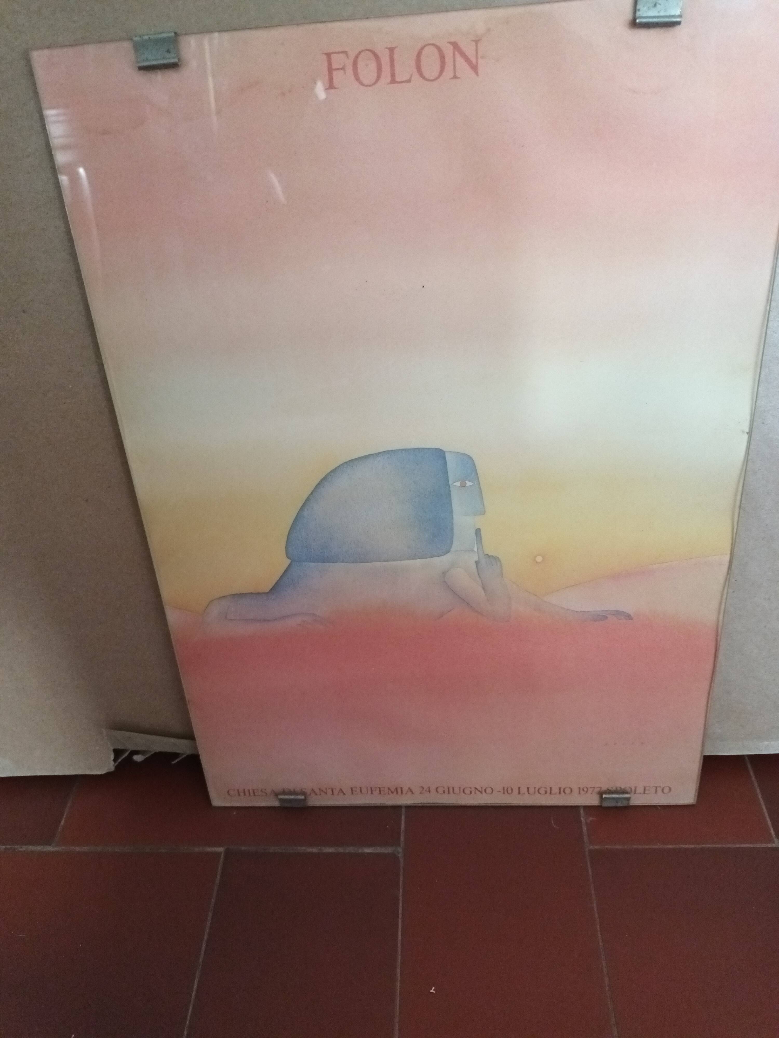 Folon poster 1977
